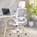 Inbox Zero Kishaan Mesh Task Chair Upholstered/Mesh, Nylon in Pink | 50.78 H x 19.68 W x 16.53 D in | Wayfair 9F436956128540B3B07790A72E209FE3
