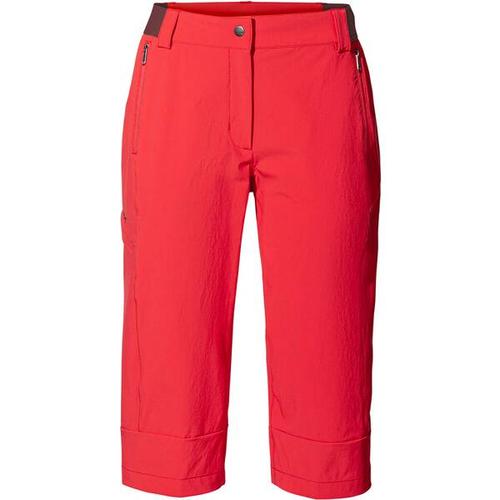 Damen Caprihose Wo Farley Stretch Capri III, Größe 38 in Rot