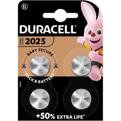 Knopfzelle cr 2025 3 v 4 St. 165 mAh Lithium Elektro 2025 - Duracell Image