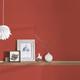 Einfarbige Strukturtapete Rot | Unitapete Tapete modern dunkelrot | Vliestapete Wohnzimmer Schlafzimmer Badezimmer Küche | 10.05 m x 0.53 m