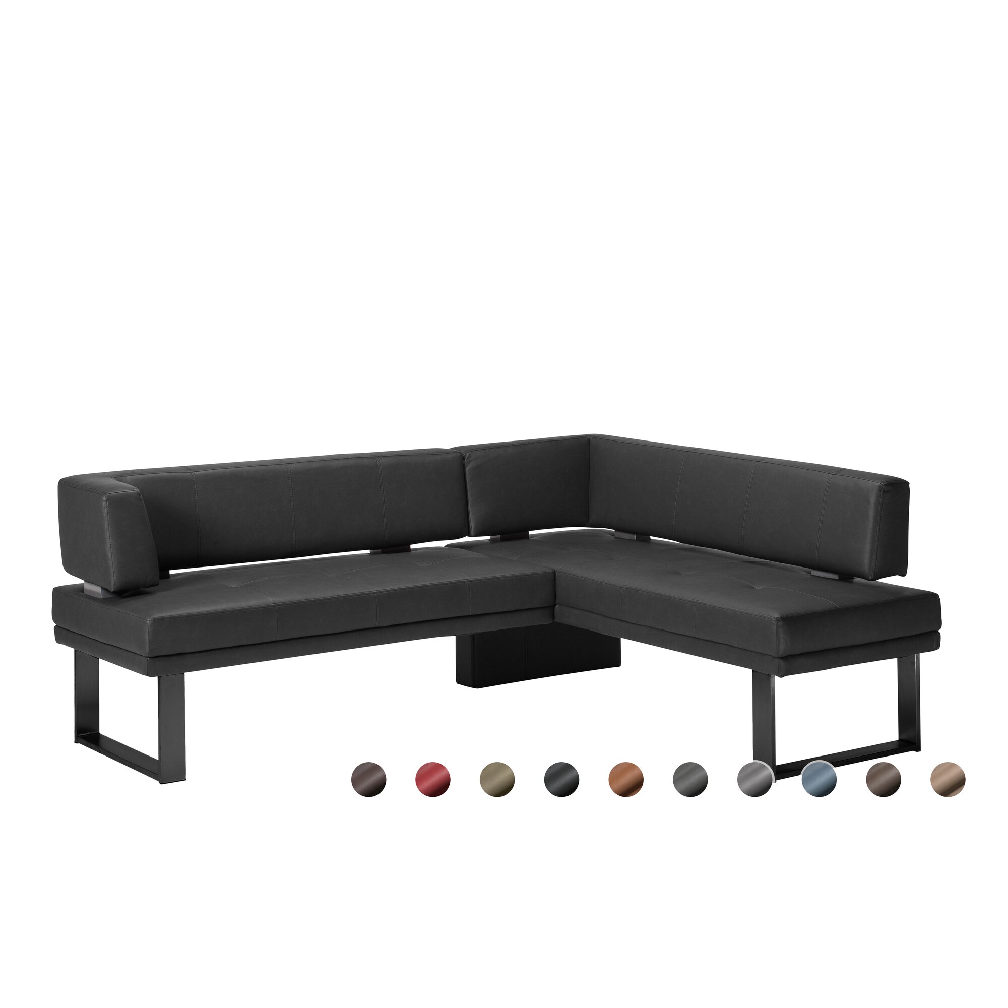 Schösswender »Manhattan« Eckbank 480/6 152x203 cm / Gavin 07 hellblau