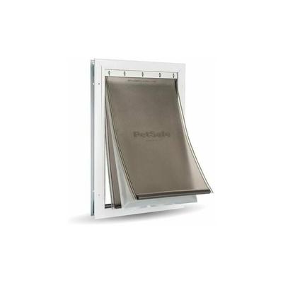 Aluminum Pet Cat Flap for Extreme Weather Conditions, Insulated Flap System of 3 Energy Efficient