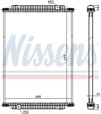 NISSENS 671950 für MAN Image