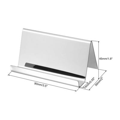 3.5x2x1.8 Inch Business Card Holder Desktop Name Cards Display Stand