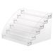 RABBITH Acrylic Nail Polish Organiser 2-7 Tiers Tier Clear Nail Polish Holder Essential Oil Organiser Shelves Display Rack Stand