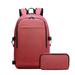 Varietyathletics 19 Laptop Backpack and Organizer Case Set USB Headset Port Anti-Theft Waterproof Travel Work School College
