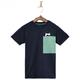 Namuk - Kid's Pluto Merino Pocket T-Shirt - Merinoshirt Gr 116/122 blau