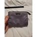 Kate Spade New York Bags | Kate Spade Vintage Gray Nylon Zip Top Cosmetic Make-Up Bag Pouch | Color: Gray | Size: Os