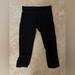 Lululemon Athletica Pants & Jumpsuits | Lululemon Athletica Black Mesh Section Leggings/Active Pants Size 4 | Color: Black | Size: 4