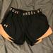 Under Armour Shorts | Black And Pink Under Armor Shorts Size Xs | Color: Black/Pink | Size: Xs