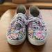 Vans Shoes | Floral Vans - Women’s 8.5 | Color: Pink/Purple | Size: 8.5