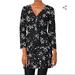 Kate Spade Dresses | Kate Spade Saturday Star Cluster V Neck Dress Size 10 | Color: Black/White | Size: 10