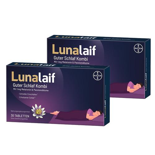 Lunalaif Guter Schlaf Kombi Tabletten 2x30 St