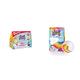 Simba 105953611 - Glibbi Blubber Mega Pack, 20 Bunte Badebomben, XXL Packung, Badewannenspielzeug & 105953451 - Glibbi Boom Regenbogenbombe, Badewannenspielzeug für Kinder ab 3 Jahren