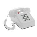 Opis PushMeFon cable: Landline Phone like 80s Phone/Retro Telephone/Corded Telephone/Analogue Phone/Corded Phone/Old Telephone/Retro Phone/Cord Phone with classic Metal Bell (white)