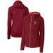 Women's Cutter & Buck Cardinal Seattle Mariners Americana Logo Mainsail Sweater-Knit Full-Zip Hoodie