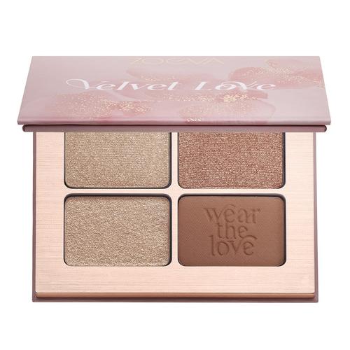 ZOEVA - VELVET LOVE EYESHADOW QUAD Lidschatten 6 g DREAMY ROSE GOLDEN EYES