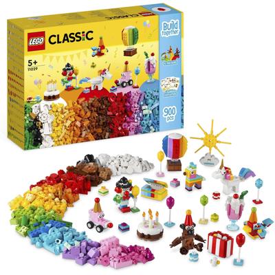 Konstruktionsspielsteine LEGO "Party Kreativ-Bauset (11029), LEGO Classic" Spielbausteine bunt Kinder