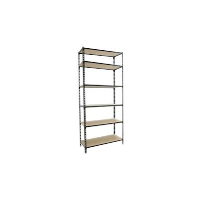 PROREGAL Schwerlastregal GIANT MULI | HxBxT 250x80x40cm | 6 Fachböden | Fachlast 150kg | Anthrazit | Lagerregal Kellerregal Werkstattregal Metallregal Image