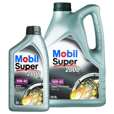 Mobil 6 L Super 2000 X1 10W-40 [Hersteller-Nr. MO150563] Image