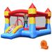Costway Inflatable Bounce House Castle Jumper Moonwalk Playhouse Slide - 110.5''×146''×91''(L×W×H)
