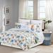 Marino Twin 2 Piece Reversible Coverlet Quilt Set with 1 Standard Sham Nautical Beach Ocean