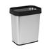 BESTONZON Trash Can Stainless Steel Waste Bin Practical Wastebasket Household Garbage Bin