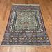 HERAT ORIENTAL Handmade Afghan Soumak Pictorial Wool Kilim Rug - 4'2" X 6'3"