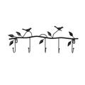 chidgrass Clothes Hook Wall Hanger Bird Bathroom Accessories 5 Hooks Coat Hooks Robe