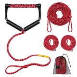 HOMEMAXS 1 Set Wakeboard Rope Heavy Duty Water Ski Rope Floating Handle Kneeboard Rope Adjustable Wakeboard Rope