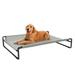 Veehoo Original Cooling Elevated Dog Bed Raised Dog Cot with Washable Breathable Mesh Large Grey