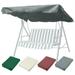 63 x 47 Patio Swing Canopy Replacement Cover Swing Replacement Canopy Top Cover Garden Outdoor Canopy ONLY