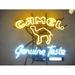 Queen Sense 17 x14 Camel Genuine Taste Neon Sign Man Cave Handmade Neon Light 117CGT