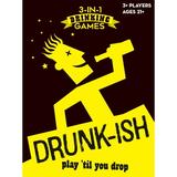 Drunk-Ish - 3-In-1 Drinking Games Outset Media Adult Party Games Includes 3 Drinking Games Play Til You Drop For 3+ Players For Adults Only Ages 21+