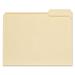 Universal Top Tab Manila File Folders 1-3-Cut Tabs Right Position Letter Size 11 Pt. Manila 100-Box