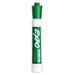 EXPO Low-Odor Dry-Erase Marker Broad Chisel Tip Green Dozen