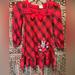 Disney Dresses | Disney Minnie Mouse Plaid Dress | Color: Black/Red | Size: 5/6