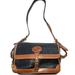 Dooney & Bourke Bags | Dooney & Bourke Vintage Authentic Shoulder Bag Purse Black Brown Leather 80s | Color: Black | Size: Os