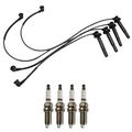 TRQ Ignition Kit Spark Plug & Wire Set For Subaru Impreza Saab 9-2X H4 2.5L TKA01231 Fits select: 2005 SAAB 2023-09-02 00:00:00