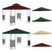 10 x 10 ft Gazebo Top Replacement for Single Tier Outdoor Canopy Cover Patio Garden Yard