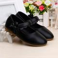 Cathalem Tie Tennis Shoes Girl Shoes Small Leather Shoes Single Shoes Children Dance Shoes Girls Shoes for Size 6 Girls Black 5 Years