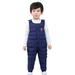 Baby Girls Boys Outfit Kids Toddler Cute Cartoon Jumpsuit Cotton Wadded Thicken Suspender Snow Bib Ski Pants Overalls Trousers Clothes Baby Outfits For 4-5 Years