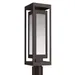 Hammerton Studio Double Box Outdoor LED Post Light - OMB0027-01-SB-FS-L2