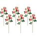 Real Touch™ Pink Artificial Camellia Rose Floral Sprays, Set of 6 - 23"