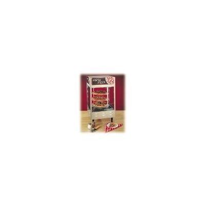 Nemco 6451 3-Tier Pizza Display Case, 18-in D Racks, 1480 Watts, 120 V