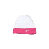 Nike Beanie Hat: White Print Accessories - Size 6-12 Month