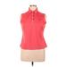 Cutter & Buck Sleeveless Polo Shirt: Orange Tops - Women's Size X-Large