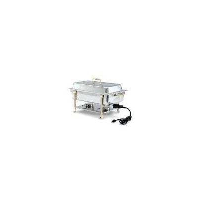 Vollrath 46045 Classic Design Full Size Chafer, Electric, Oblong, 9 qt, Short End Plug