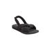 Wide Width Women's The Taylor Sandal By Comfortview by Comfortview in Black (Size 10 W)