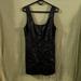 Free People Dresses | Free People Faux Leather Dress Nwot Size 10 | Color: Black | Size: 10